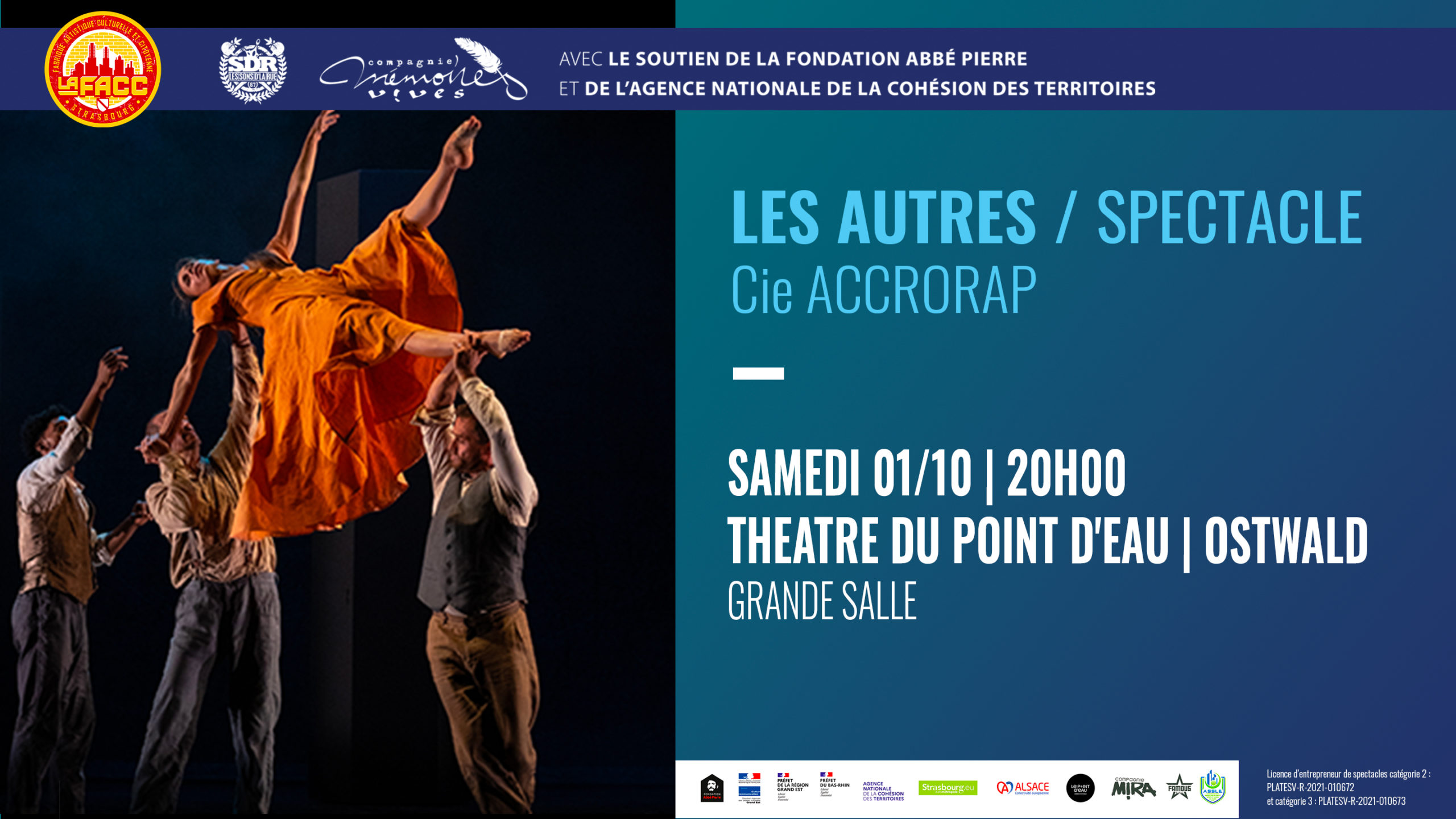 Festival OQP 2022 - Les Autres @ Théâtre du Point d'eau